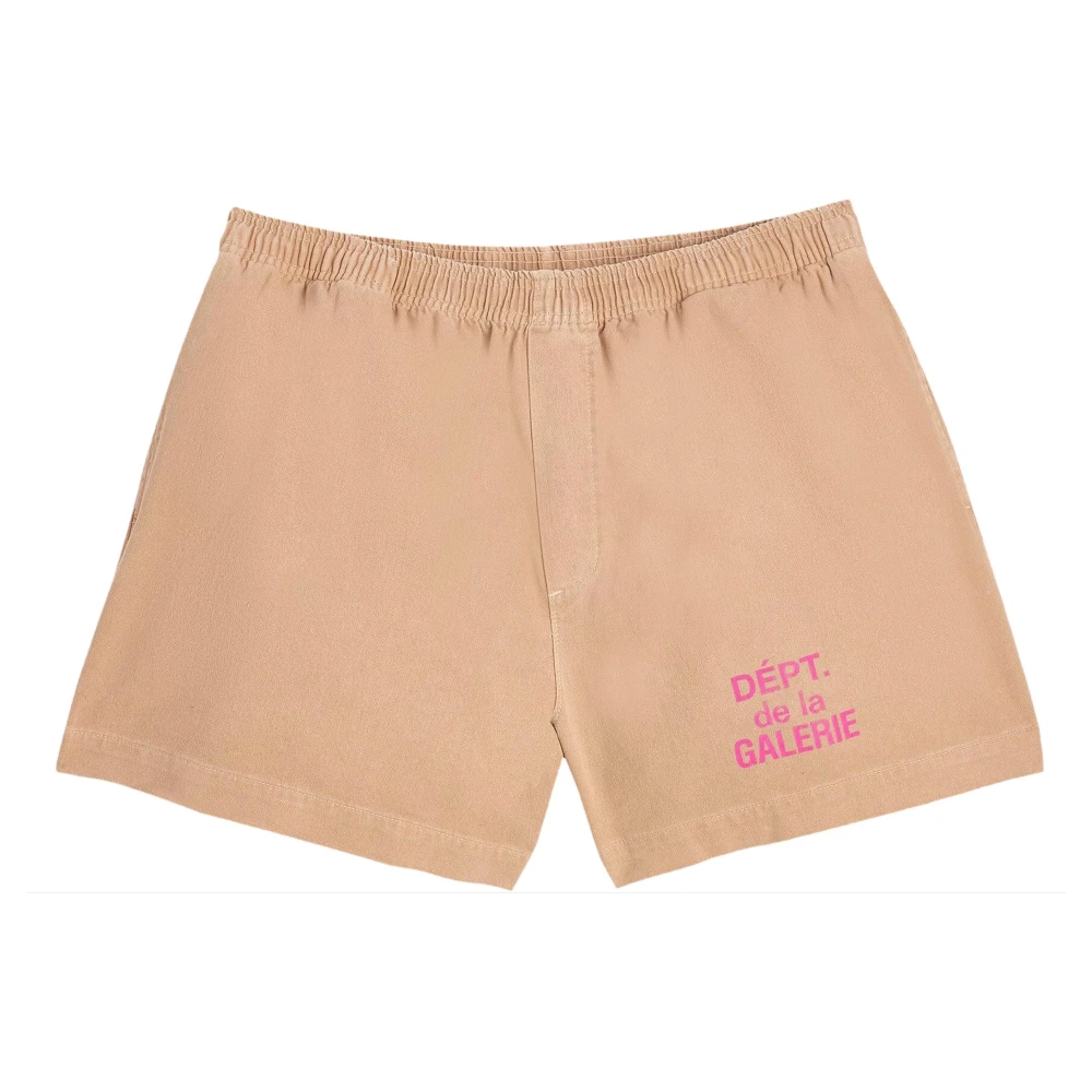 Gallery Dept. Franse Logo Zuma Shorts Room Beige Heren