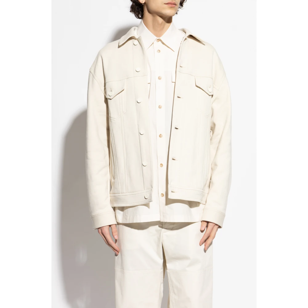 Dolce & Gabbana Katoenen jas Beige Heren