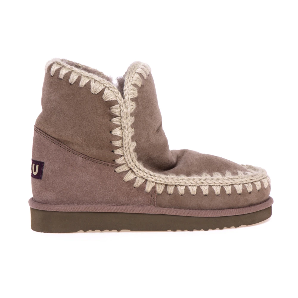 Mou Eskimo 18 Ankle Boots - Female - Winter Boots - Gray - 3 Uk - Shoes
