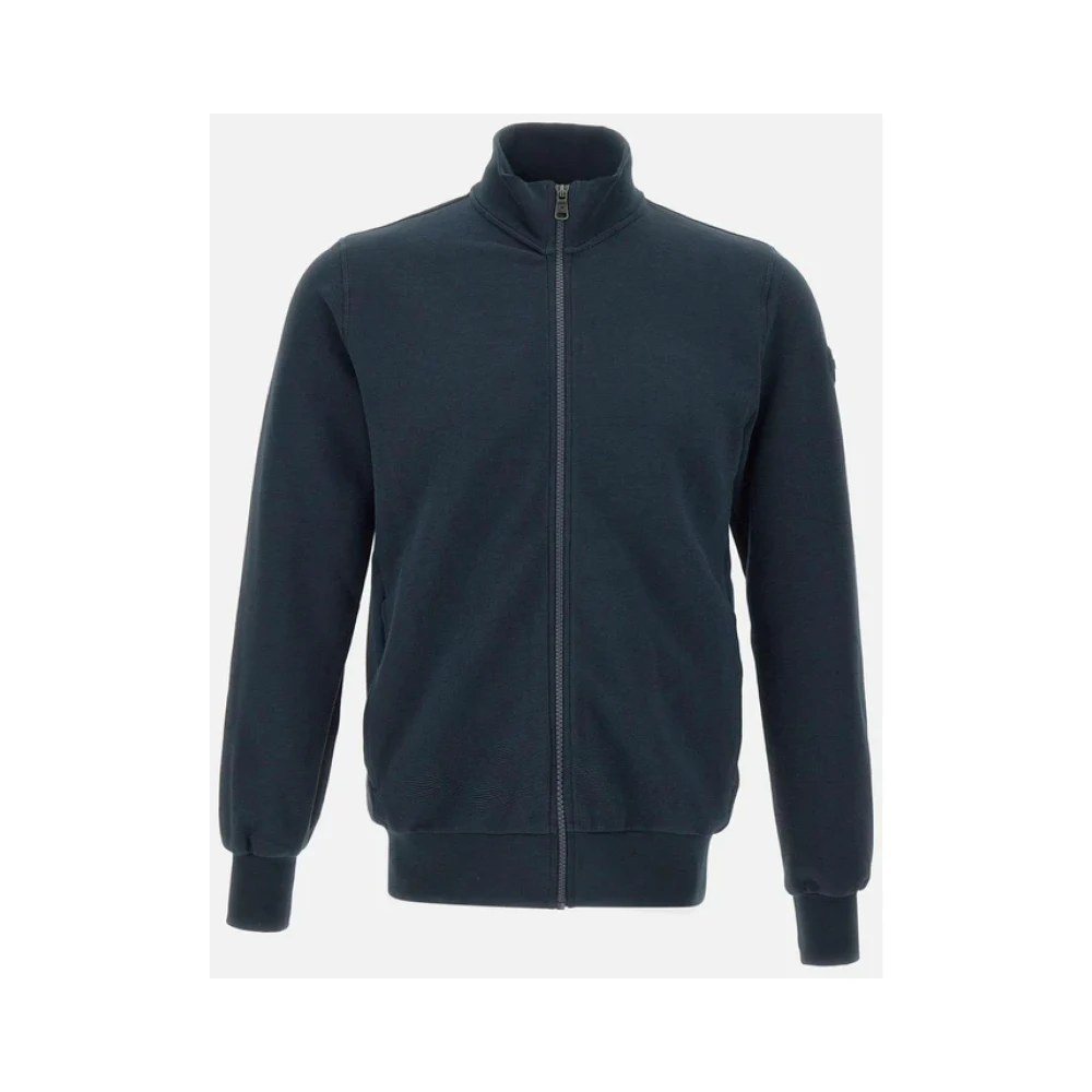 Colmar Blue Zip-Throughs, Male, Xl, Full-Zip Ottoman Sweatshirt