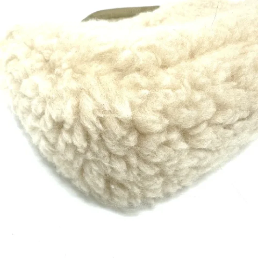 Prada Vintage Pre-owned Fabric prada-bags Beige Dames