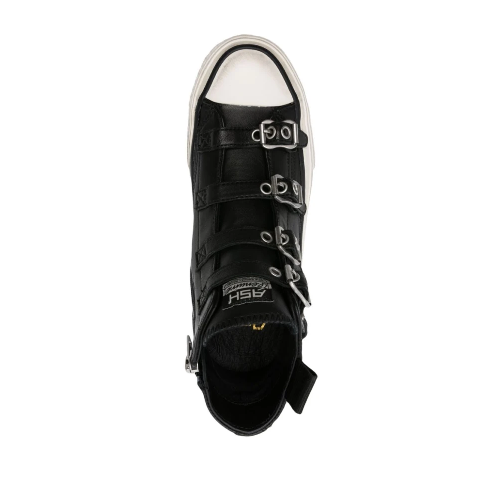 Ash Regenboog Leren Sneakers Black Dames