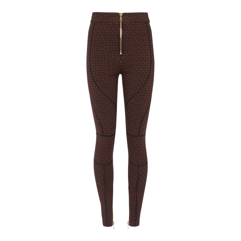 Trousers > Leggings - - Balmain - Modalova