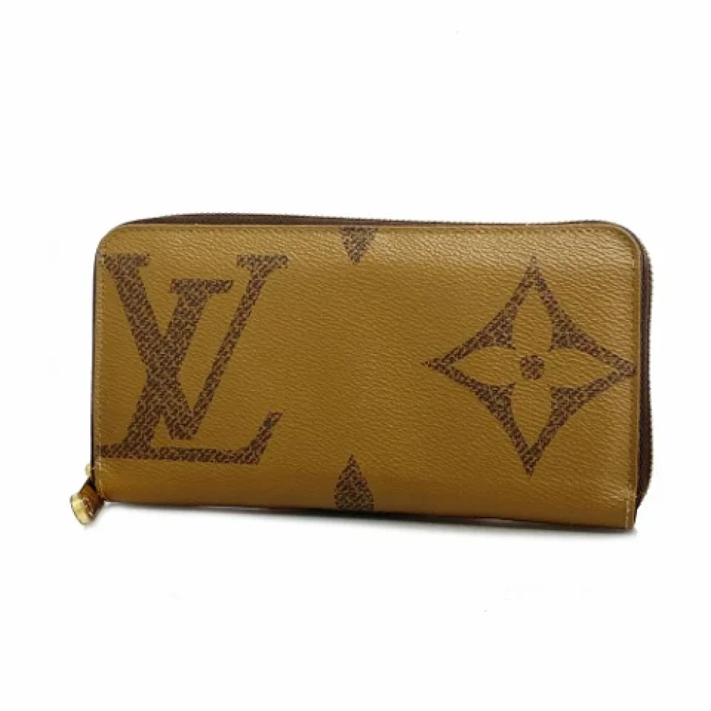 Louis Vuitton Vintage Pre-owned Canvas wallets Brown Dames