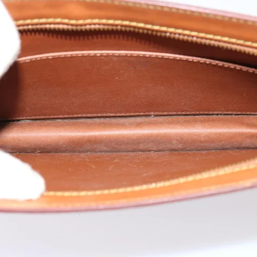 Louis Vuitton Vintage Pre-owned Leather clutches Brown Heren