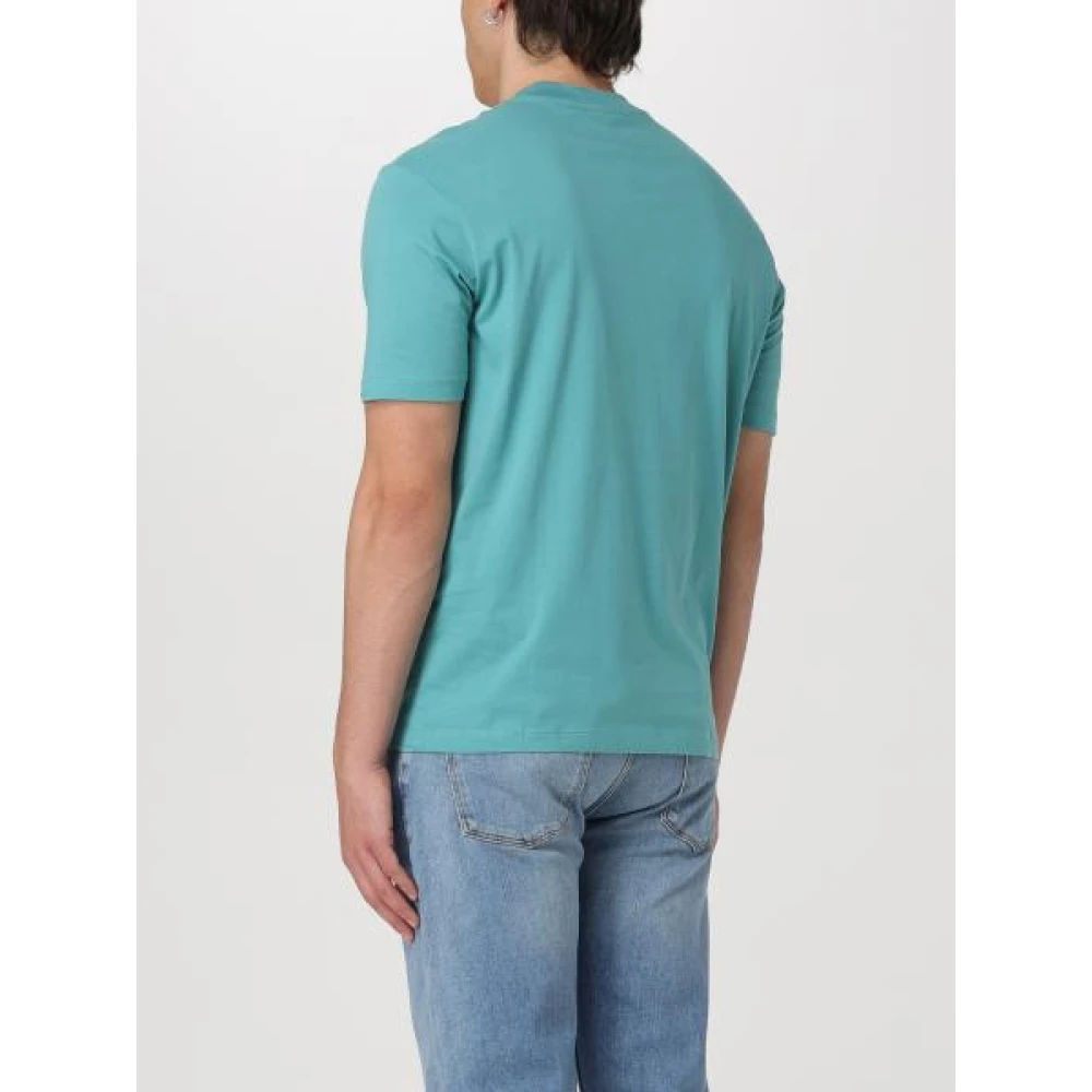 Emporio Armani T-Shirts Green Heren