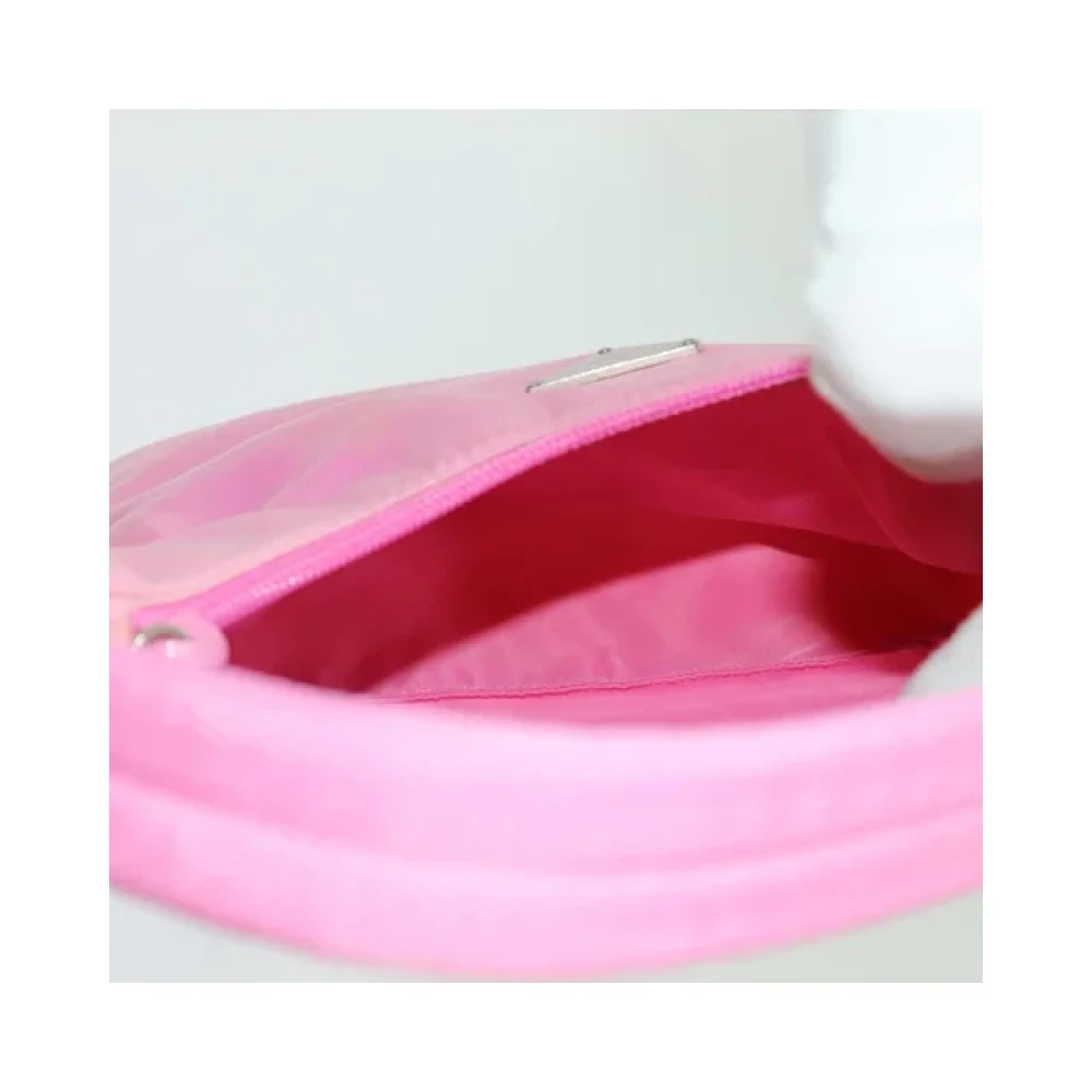 Prada Vintage Pre-owned Nylon prada-bags Pink Dames