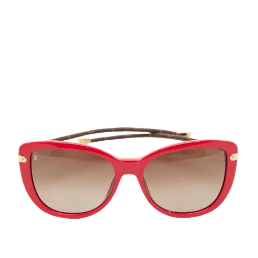 Louis Vuitton Vintage Pre-owned Acetate sunglasses Pink Dames