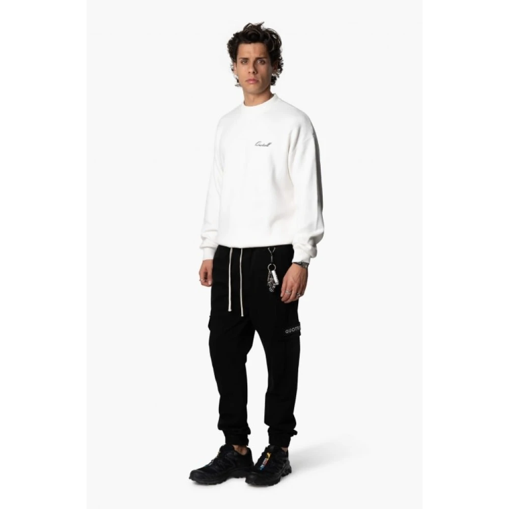 Quotrell Cargo Broek in Zwart Black Heren
