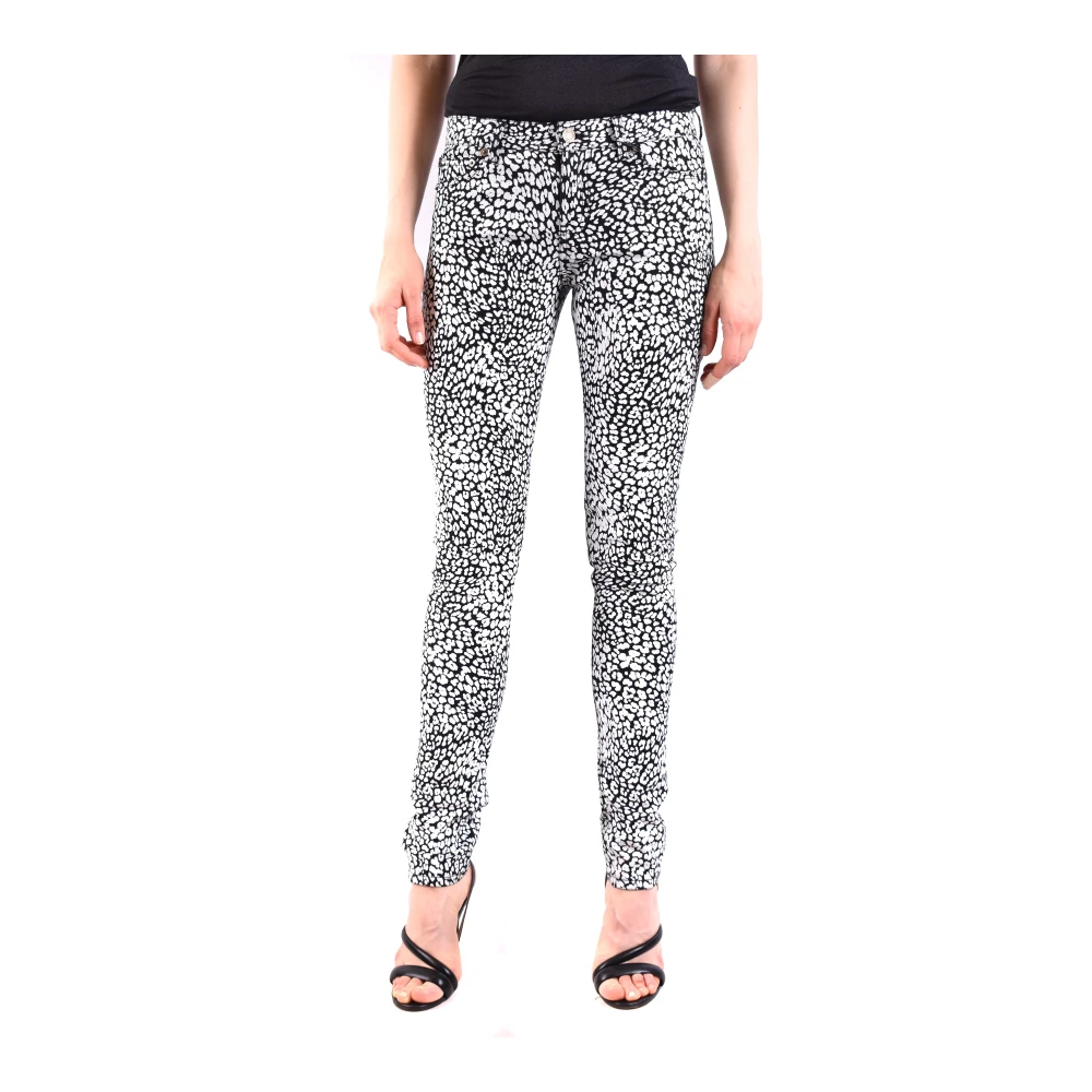 Saint Laurent Slim-fit Denim Jeans Black Dames