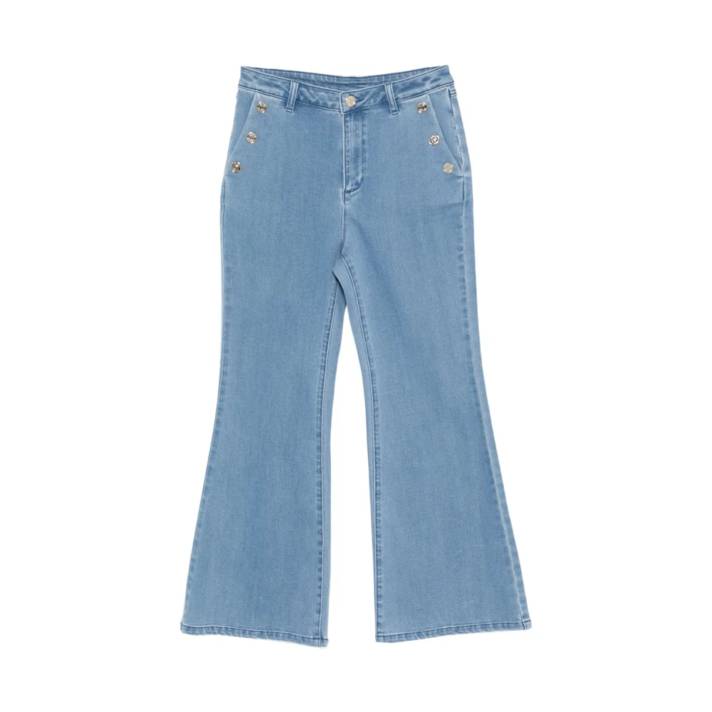 Twinset Unisex Kids Blue Jeans - Jeans - 14 Y - Kids