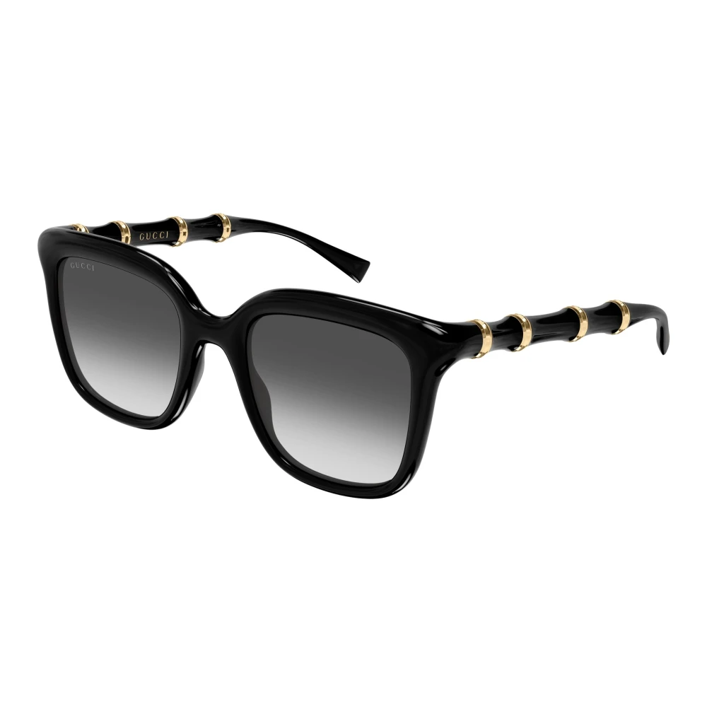 Gucci Women's Black Sunglasses, 52 Mm, Square Frame Sunglasses