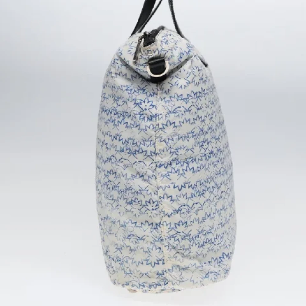 Prada Vintage Pre-owned Nylon prada-bags White Dames