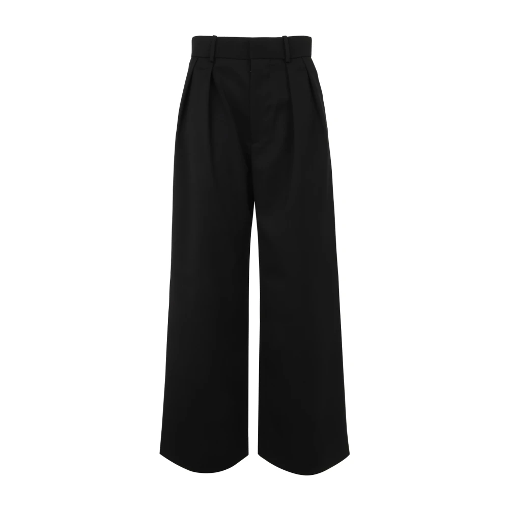 Wardrobe.nyc Zwarte Low Rise Broek Black Dames