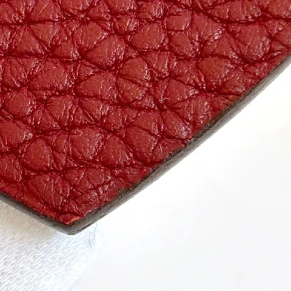 Hermès Vintage Pre-owned Leather home-office Red Dames