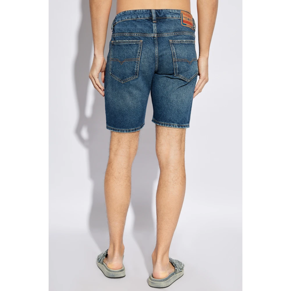 Diesel Shorts D-Fin Blue Heren