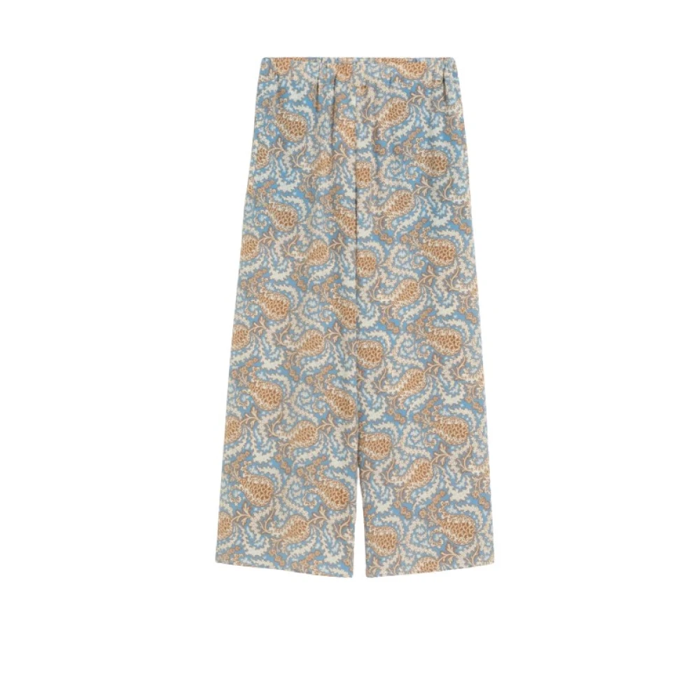 Weekend Max Mara Women's Multicolor Cropped Trousers, Xs, Weekend Trousers