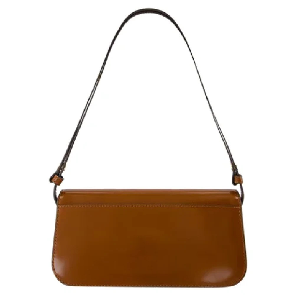 TORY BURCH Leather shoulder-bags Brown Dames