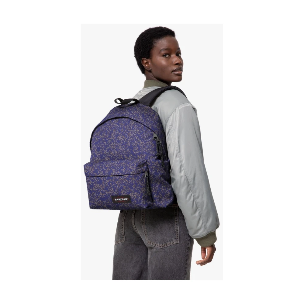 Eastpak Glitsplas Gewatteerde Rugzak Blue Dames