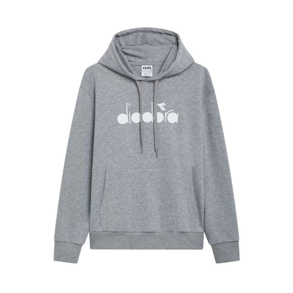 Diadora Unisex Sweatshirt Model 502.180663 Cotton Gray Heren