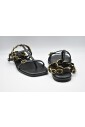 zwarte-platte-gladiatorsandalen-leren-jurk