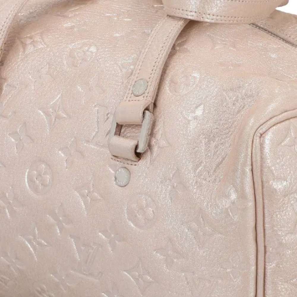 Louis Vuitton Vintage Pre-owned Leather handbags Pink Dames