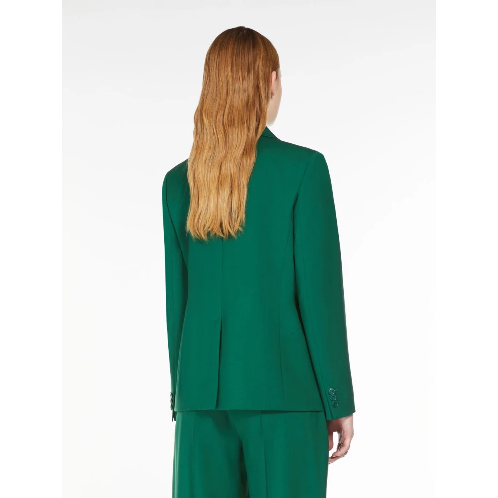Max Mara Weekend Blazer Lamine Green Dames