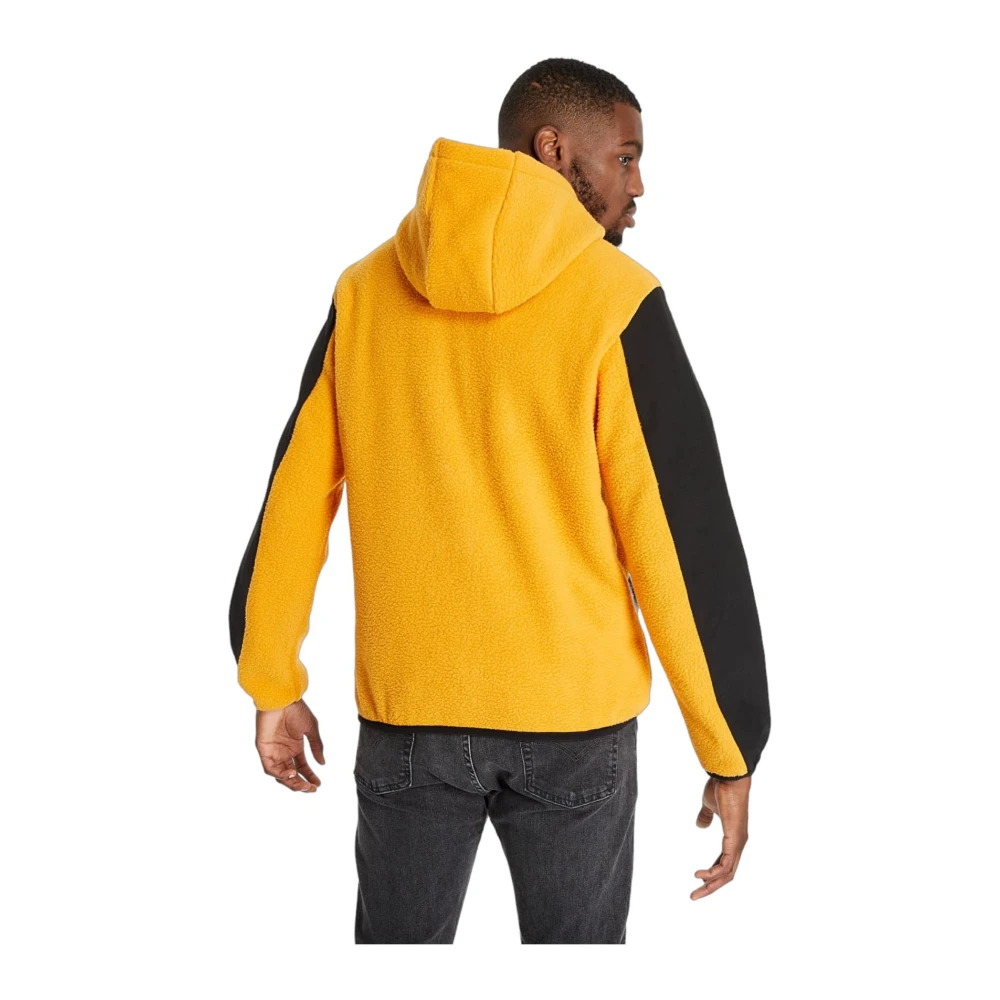 Kappa Hoodies Yellow Heren