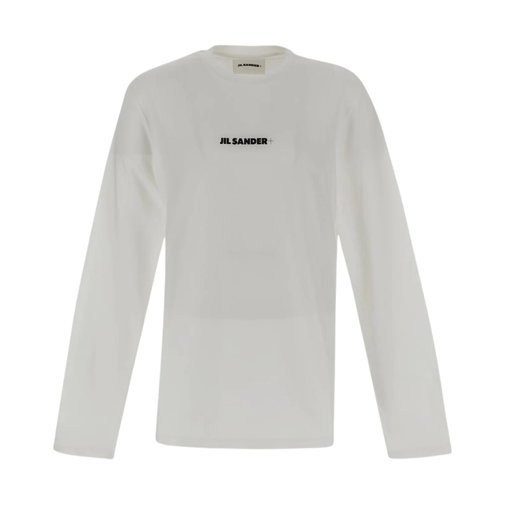 Jil Sander Katoenen T-shirt White Heren