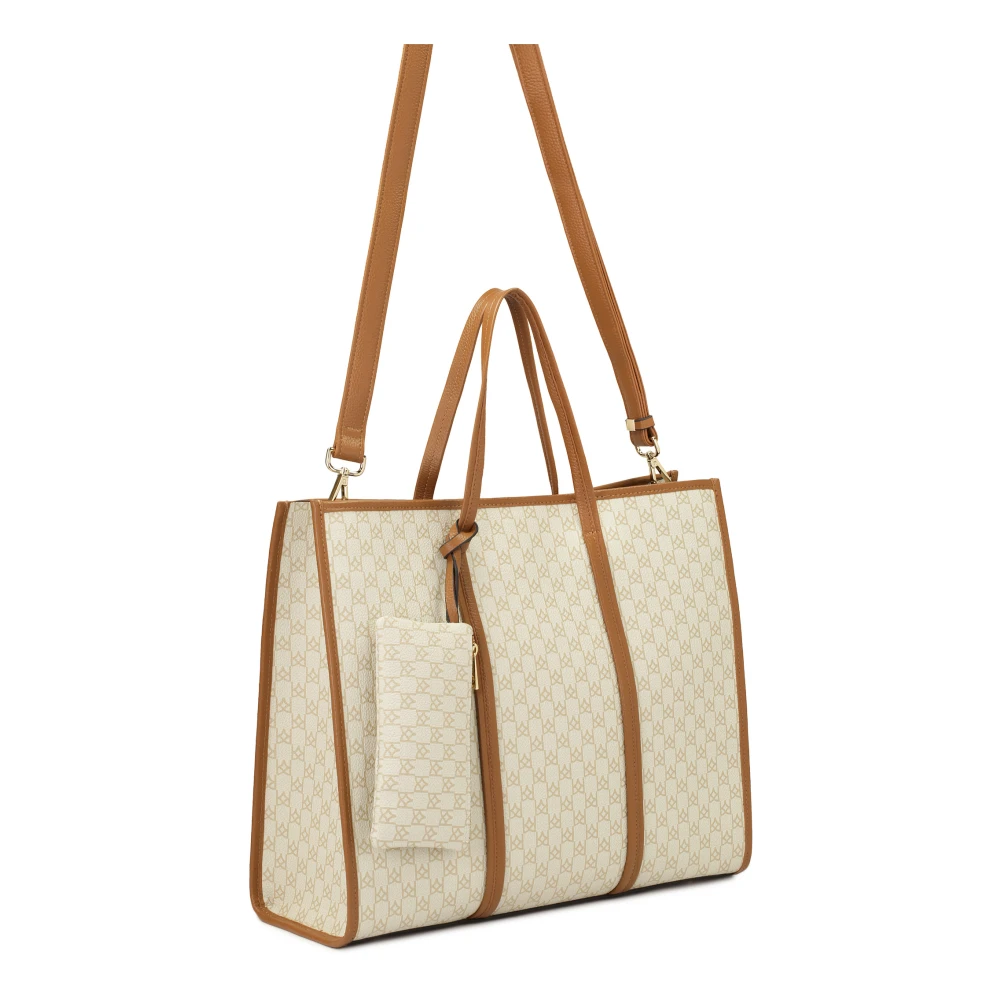 Kazar Dubbelzijdige tote tas Brown Dames