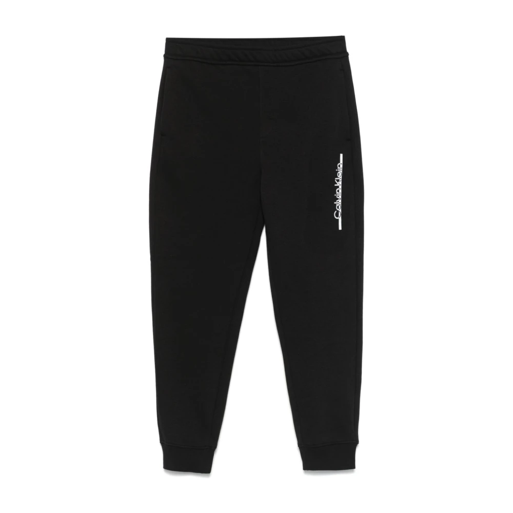 Calvin Klein Zwarte Stijlvolle Broek Black Heren