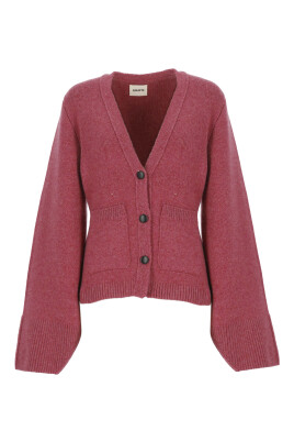 cardigan-fuchsia-en-maille-avec-col-en-v