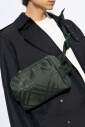 check-jacquard-zipped-belt-bag