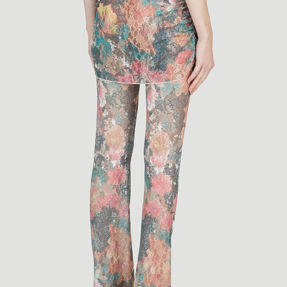 Rave Review Kant Bloemenbroek Multicolor Dames