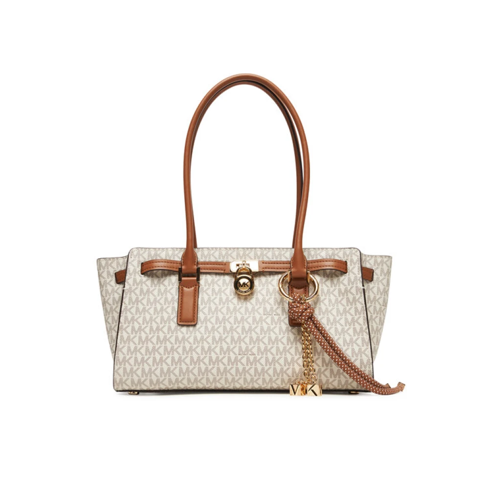 Michael Kors Women's Beige Hamilton Moderne Small - Shoulder Bags - One Size - Bags