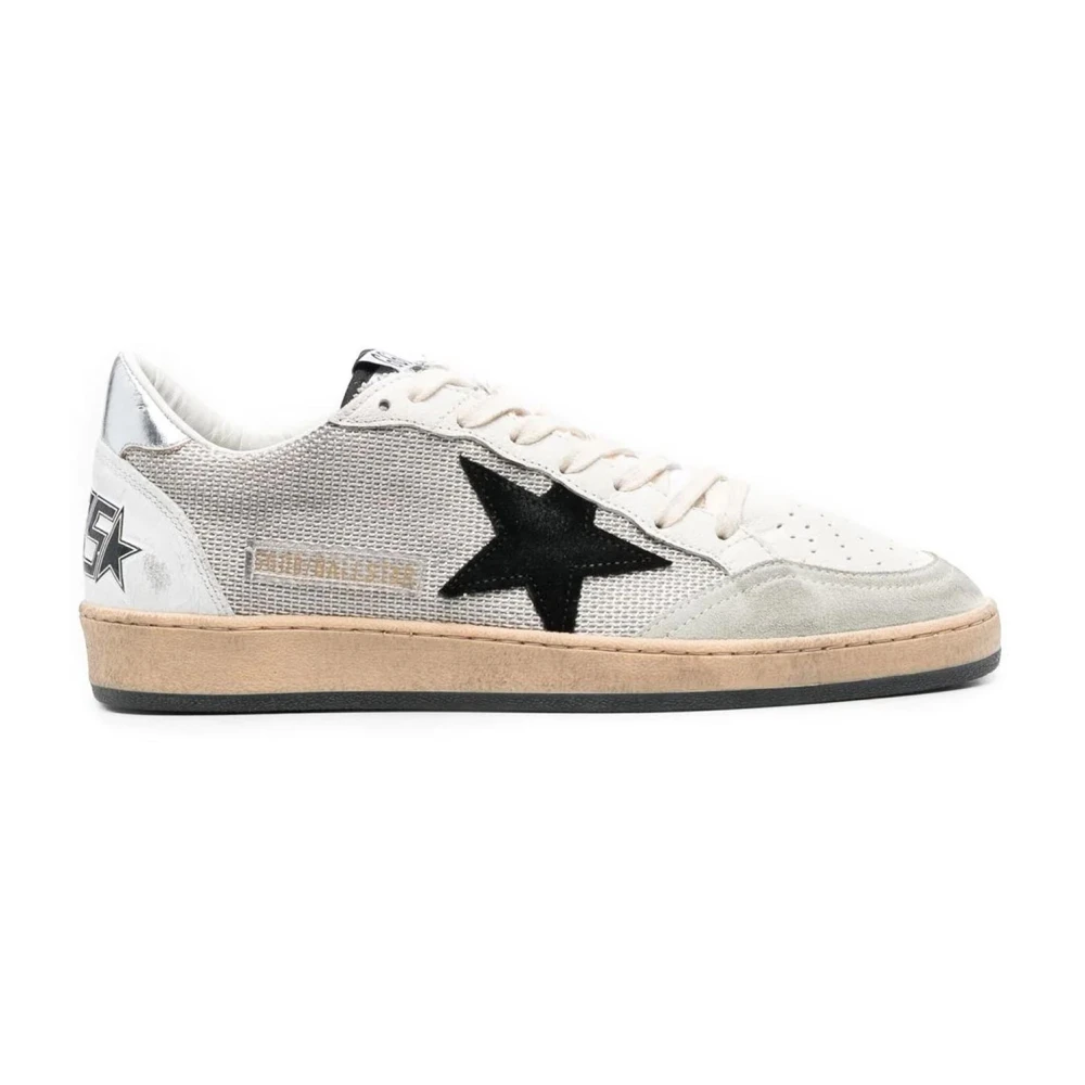 Golden Goose Hombre Gris - Ball Star Sneakers - Shoes - 41 Eu