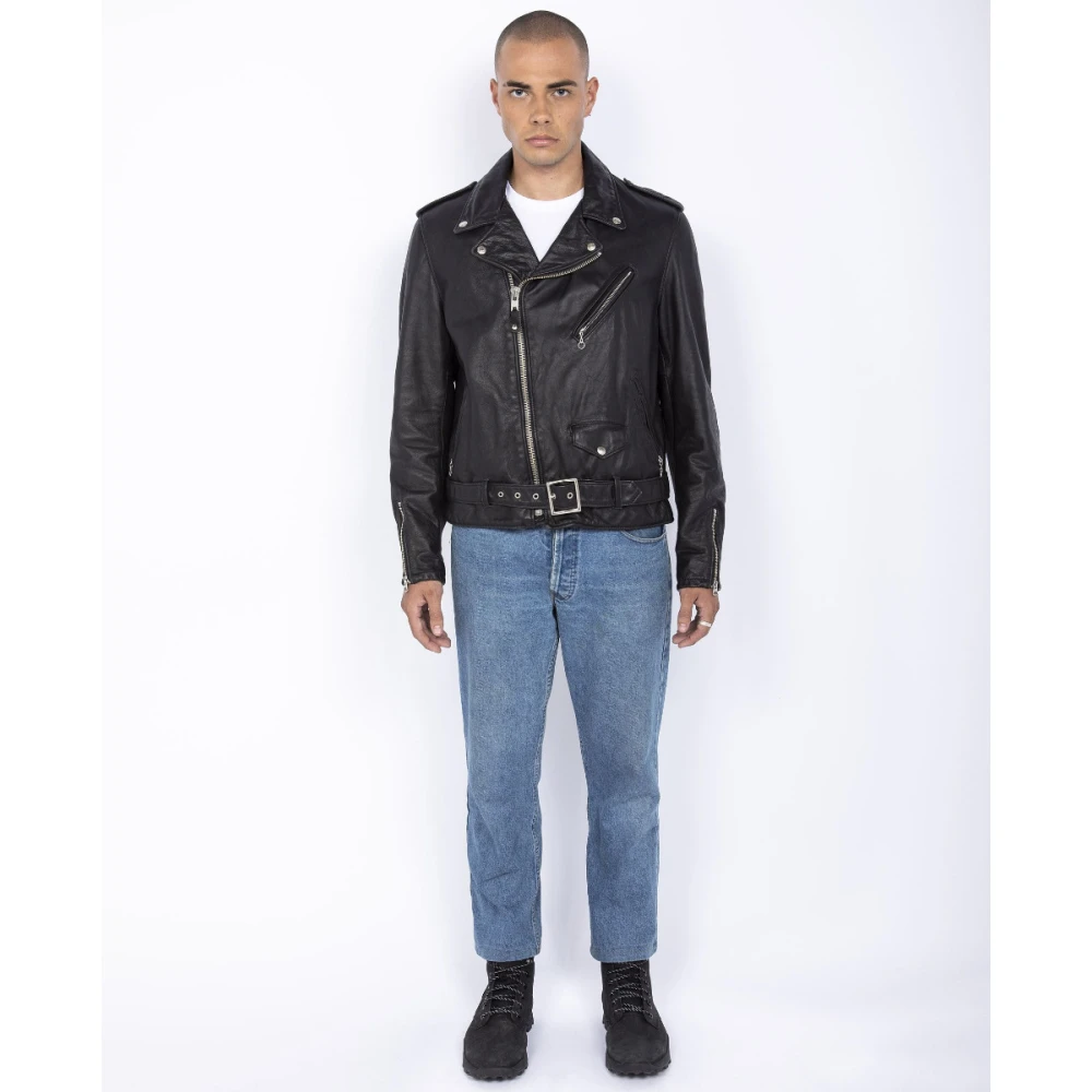 Schott NYC Vintage Perfecto Leren Jas Black Heren