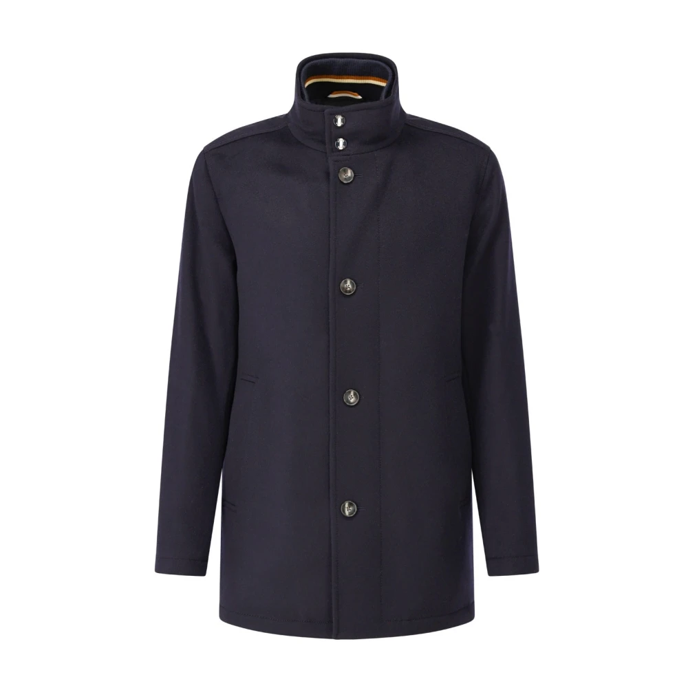 Coats > Single-Breasted Coats - - Hugo Boss - Modalova