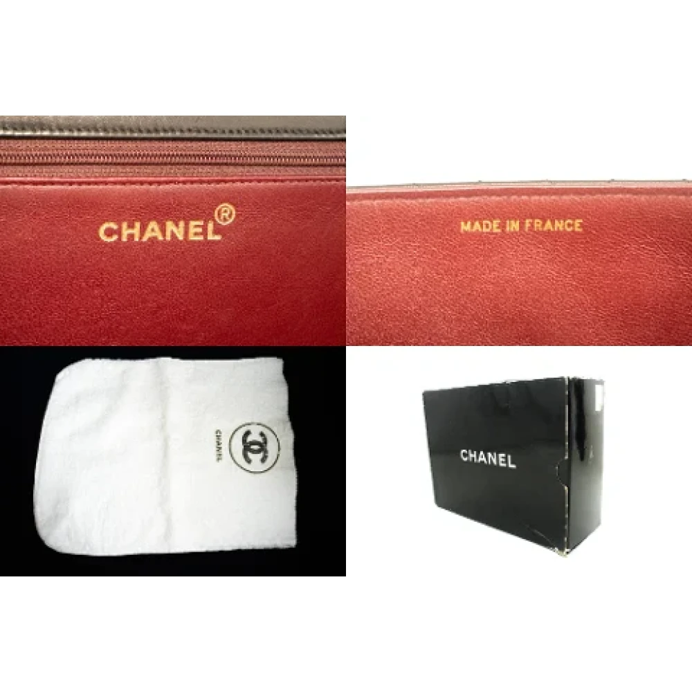 Chanel Vintage Pre-owned Leather chanel-bags Black Dames