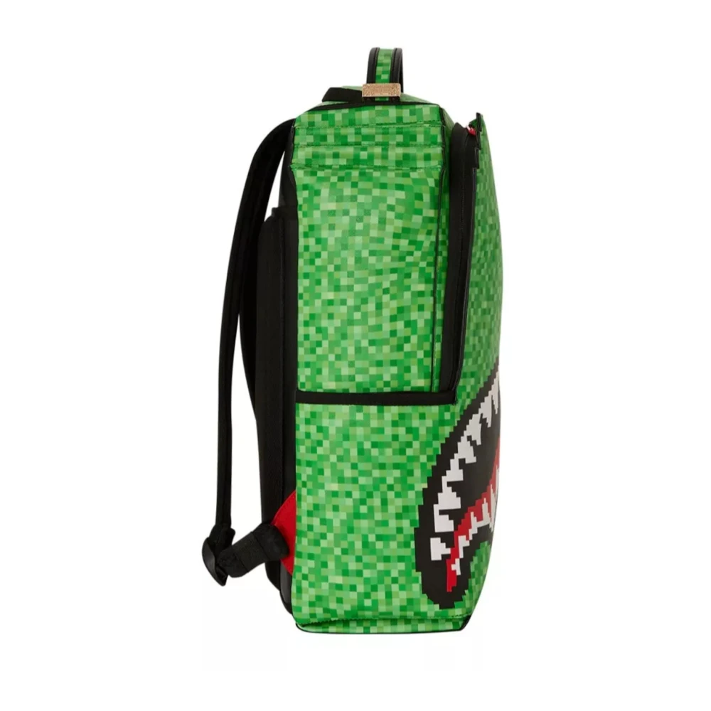 Sprayground Pixel Vorm Groene Rugzak Green Unisex