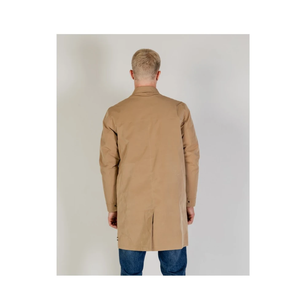 Aquascutum Gewatteerde Trenchcoat met PrimaLoft Beige Heren