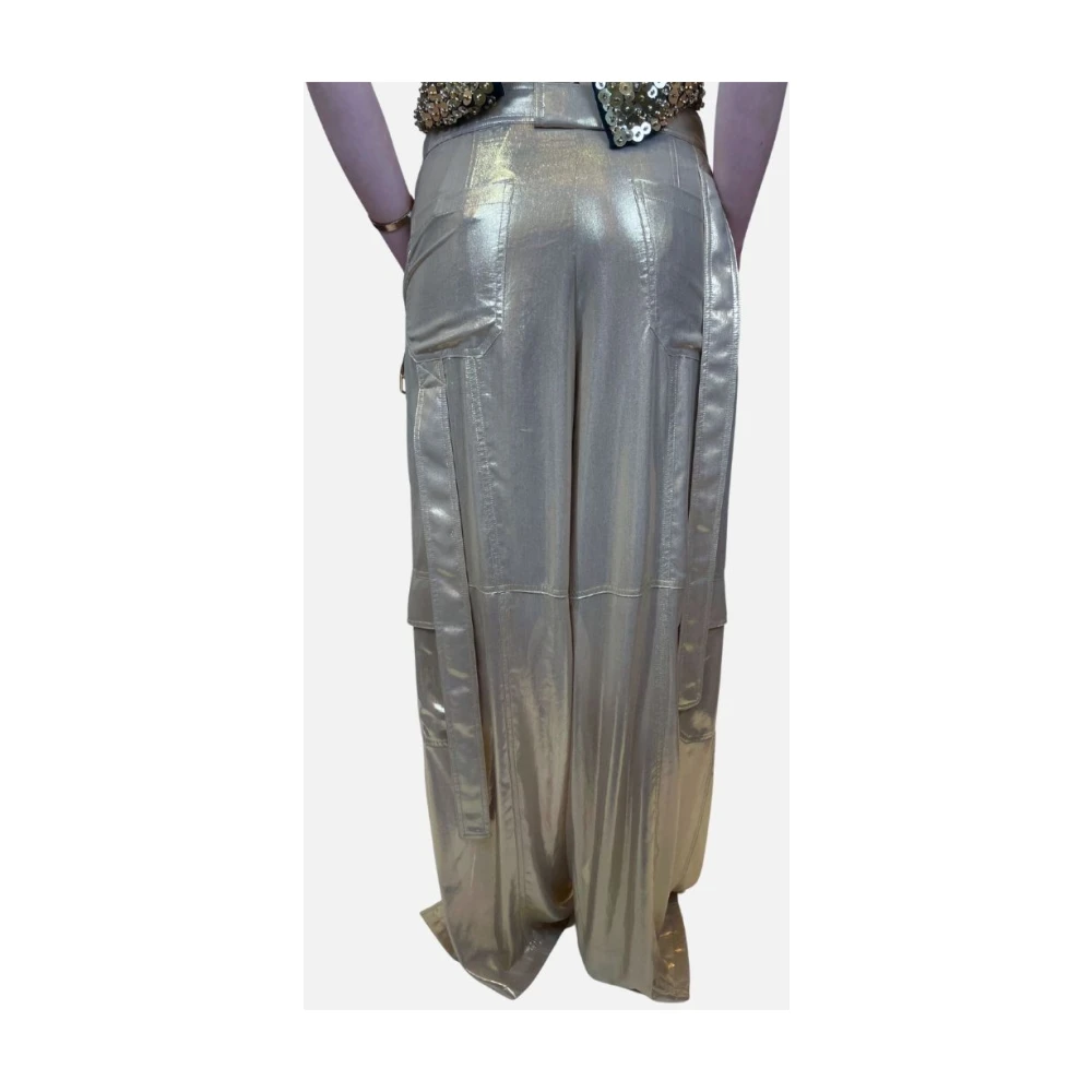 pinko Stijlvolle Broek voor Vrouwen Yellow Dames