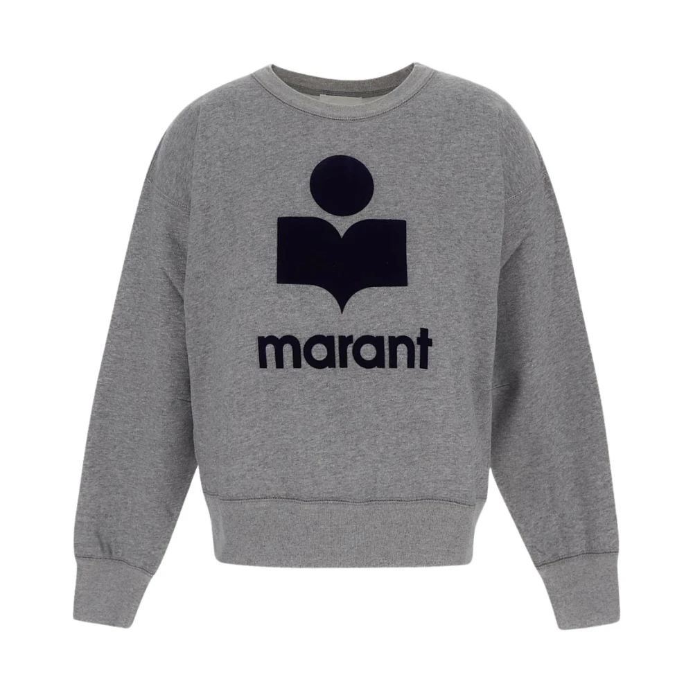 Isabel Marant Étoile Zachte katoenen sweatshirt voor vrouwen Gray Dames