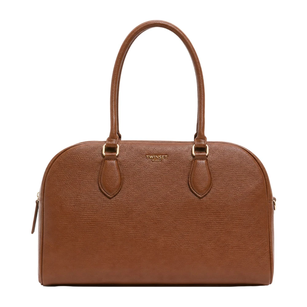 Twinset Women's Brown Handbags, One Size, Twin-Set Bags..