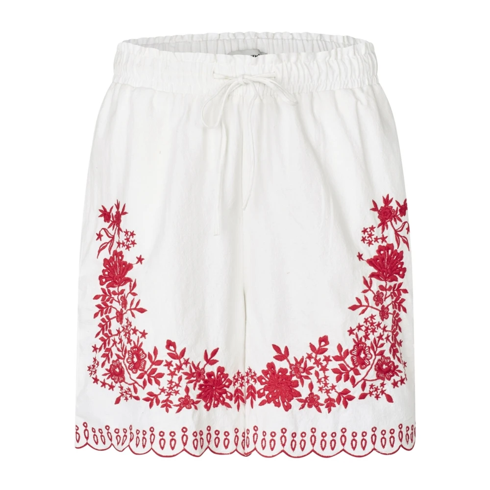 Lollys Laundry Women's White Short Shorts, L, Lucyll Shorts & Knickers