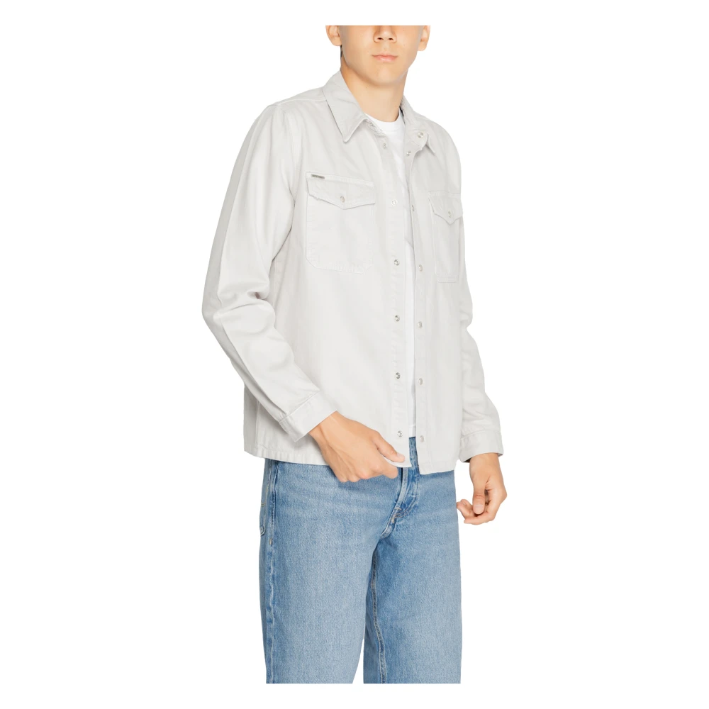 Antony Morato Herenoverhemd Herfst Winter Collectie Gray Heren