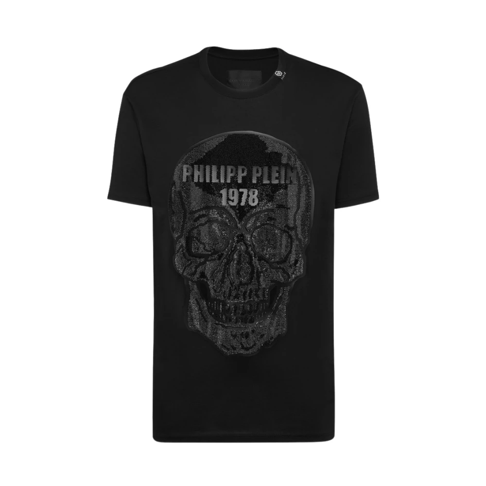 Philipp Plein Katoenen Jersey T-shirt Black Heren