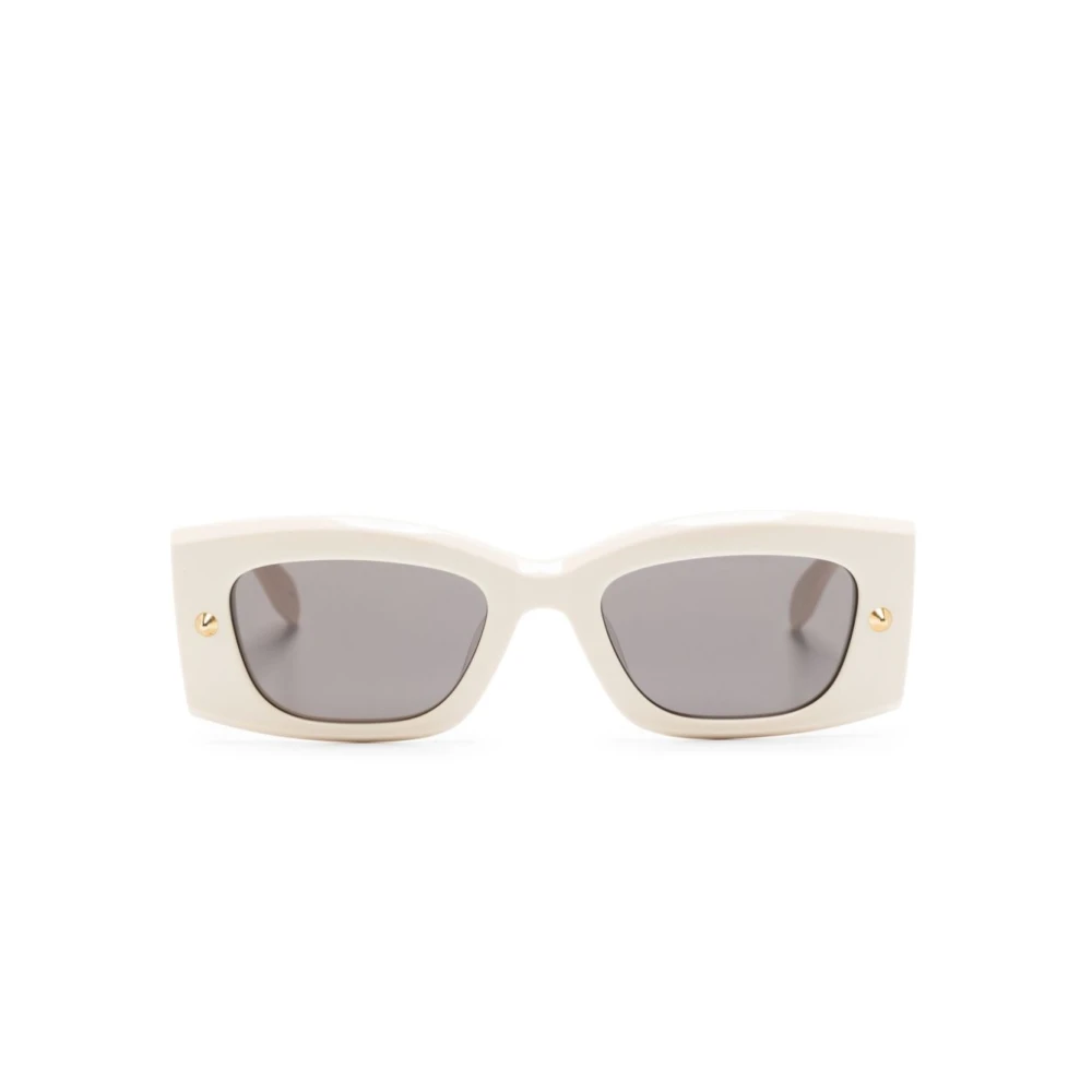 Hvide Feminine Solbriller - Elegant Design