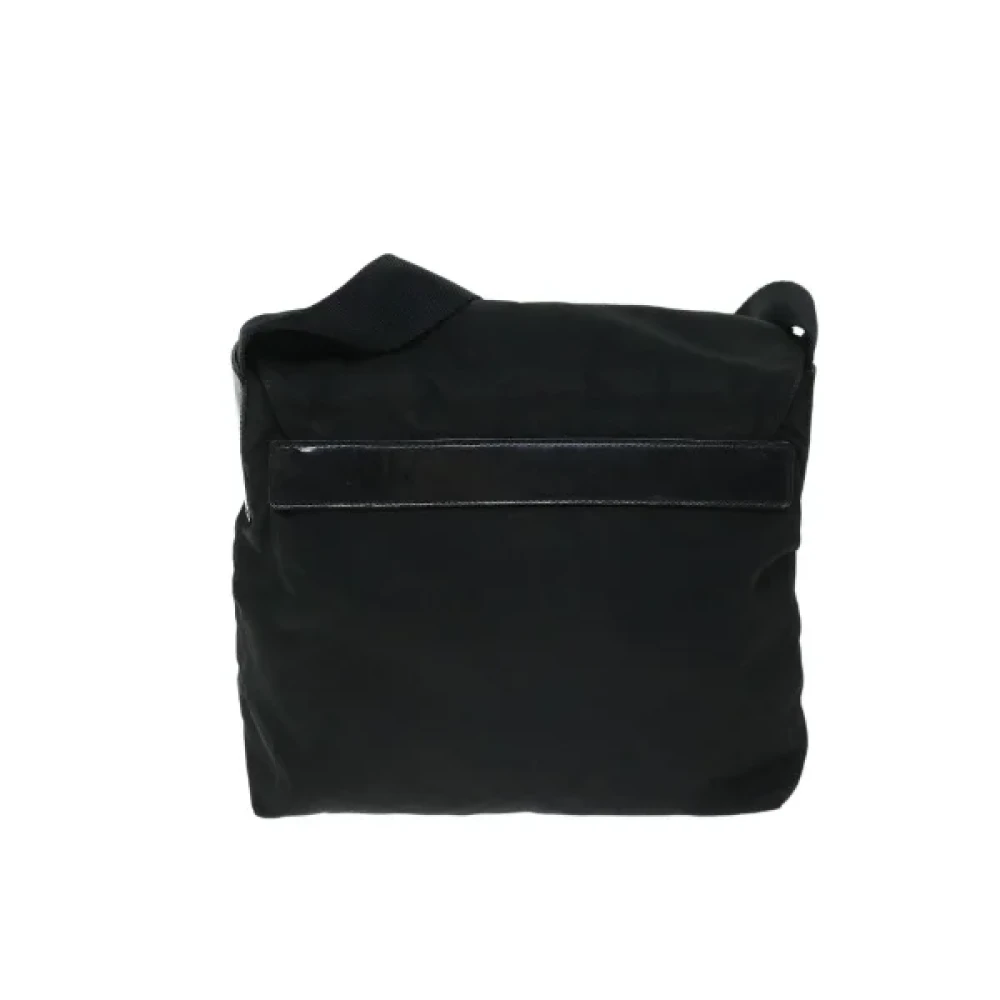 Prada Vintage Pre-owned Nylon prada-bags Black Dames