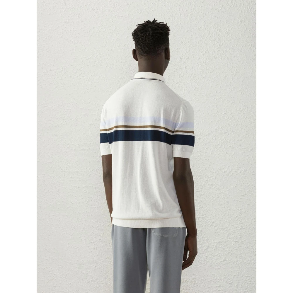 Circolo 1901 Klassieke Polo Shirt White Heren